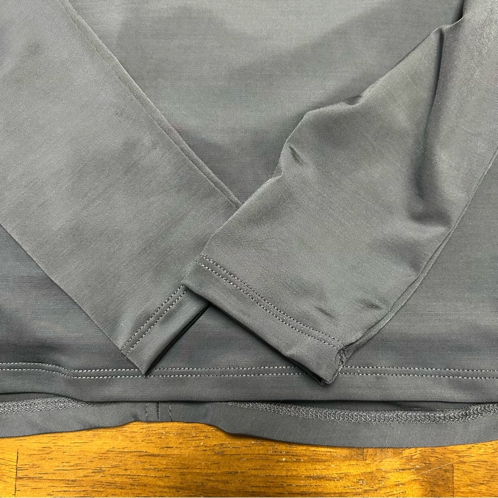Veronica Beard Roque Top Ruched Tie Back Top in Navy Size 4 - Picture 11 of 16